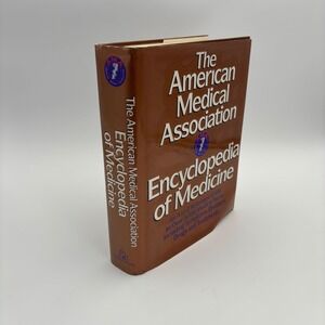 Random House Encyclopedia of Medicine Book Unisex Brown Excellent Vintage 1989